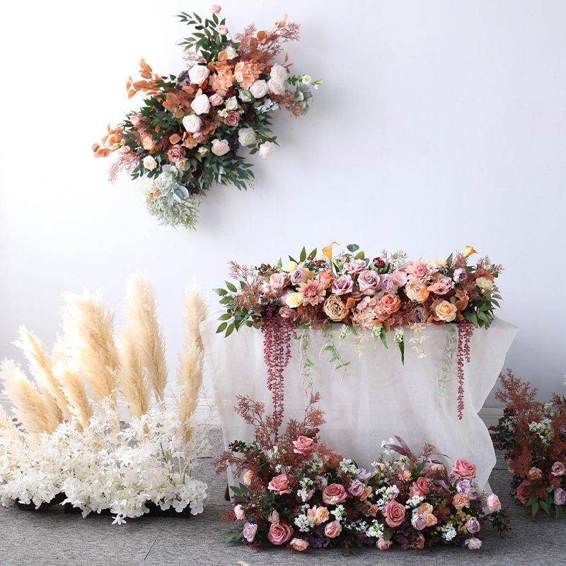 Wedding Arch Flower Swag Archway Garland Arrangement Table Runner Party Decor Aisle Personalized