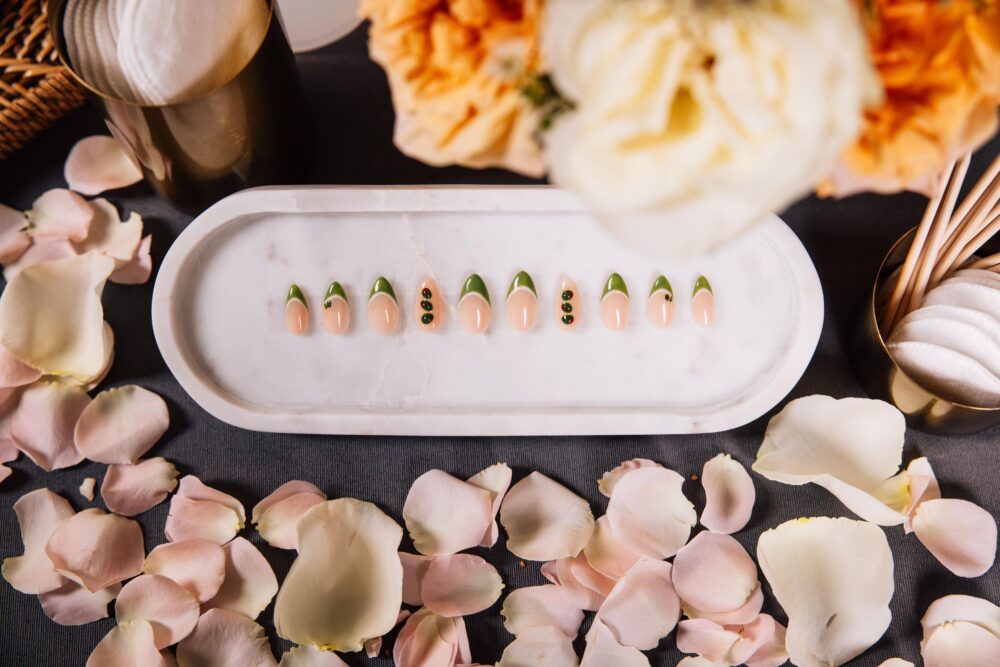 Cameron Brink The Icon Collection "Olive" Press On Gel Nails