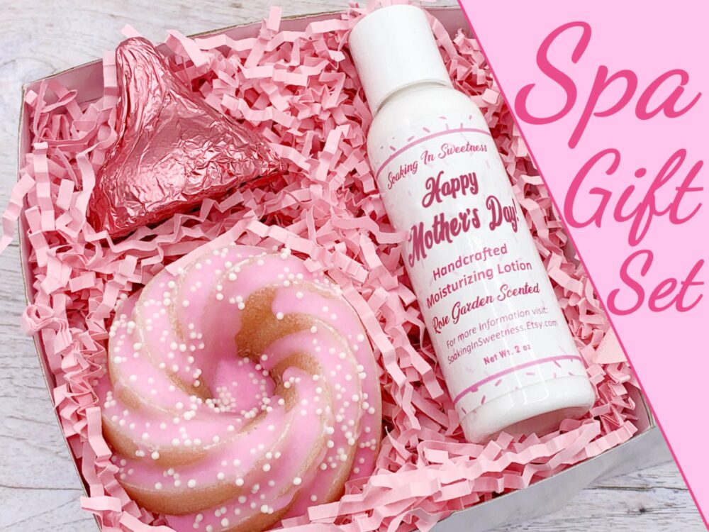 Mothers Day Spa Gift Set, Personalized Relaxation Basket From Daughter Son, Gift, Set For Mother Day, Best Mom Ever Box