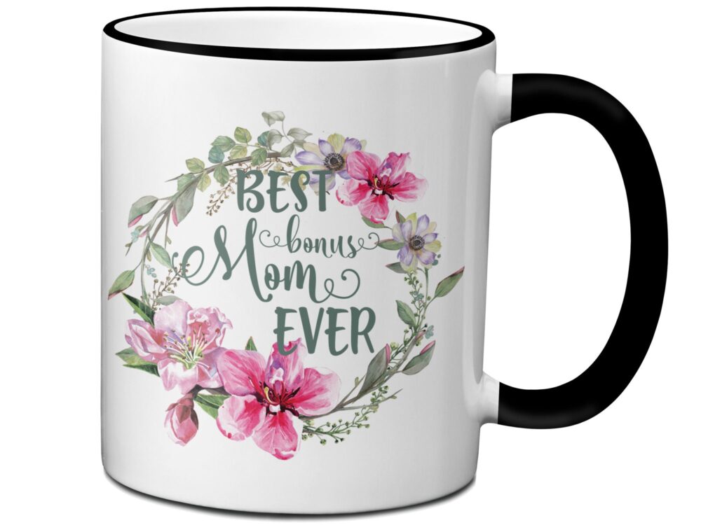Best Bonus Mom Ever Mug, Mother's Day Gift, Step Gifts, Stepmom Mugs, Mother-In-Law Stepmother Gift Idea