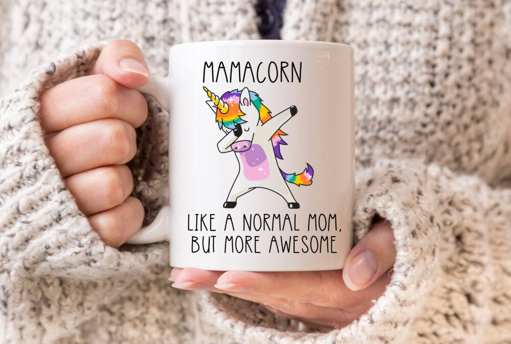 Mamacorn Mug, Mother's Day Mom Mommy Mom Unicorn Mug, New Gift, Mother Day Mug For
