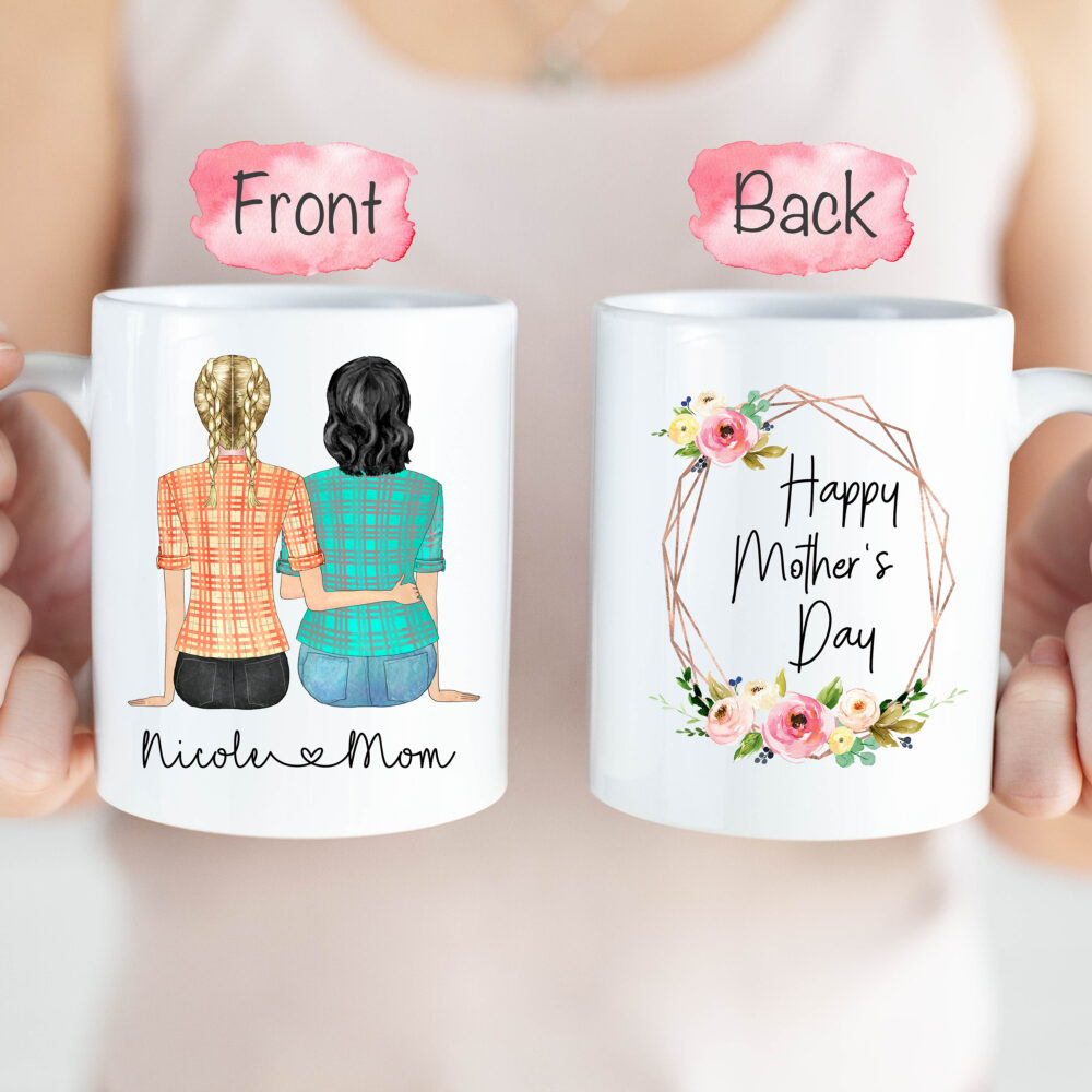 Mother's Day Gift, Birthday Mom Gift, Custom Mother Mug, Mum Personalized Coffee Cup