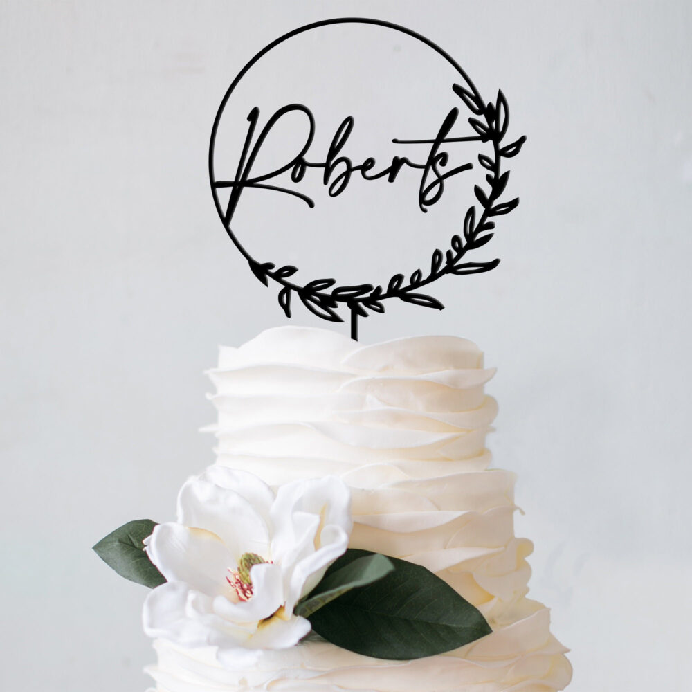 Wedding Cake Topper Custom For Cake Topper Bridal Shower Boho Birthday
