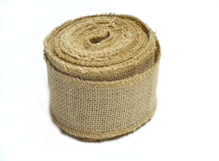 Burlap Ribbon 2.5"
