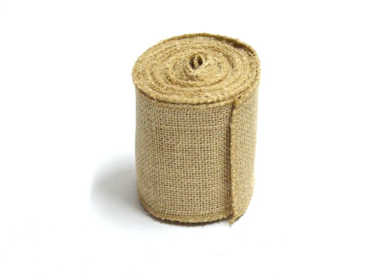 Burlap Ribbon - 4"