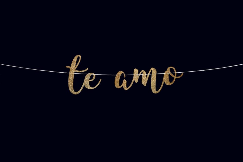 Wedding Banner I Love You Wedding Decorations Reception Decor Bridal Shower Te Amo