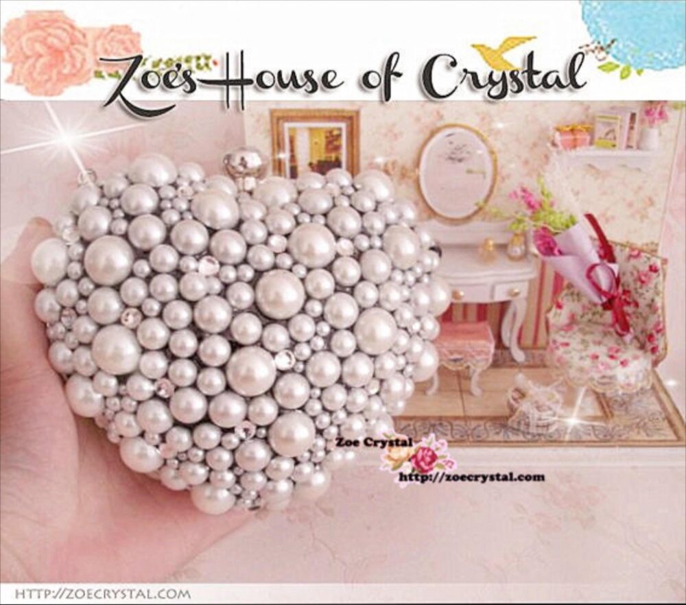 Elegant & Stylish Pearl Clutch - Bridal/Bridesmaid Wedding