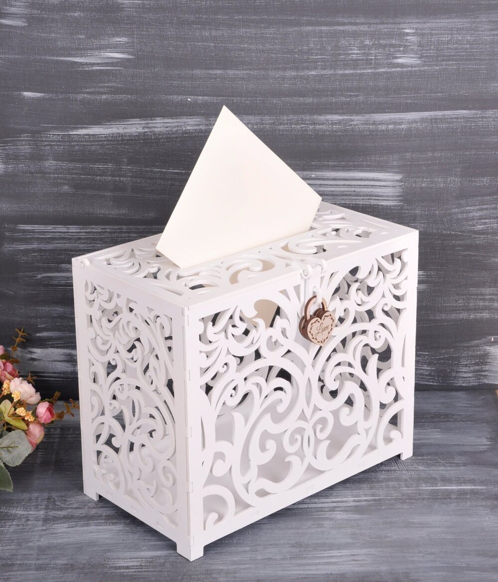 Wedding Card Box Holder Cards Rustic Card Wedding With Lock Advice Wood