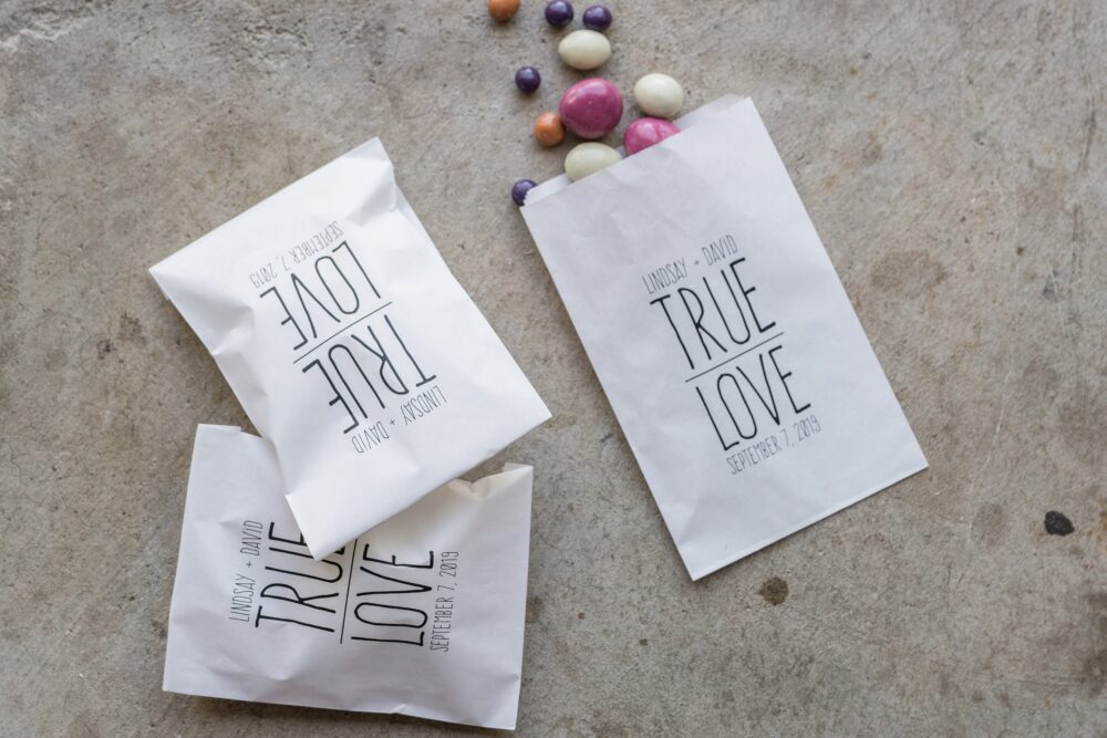 Wedding Favor Bags, Popcorn Donut Coffee Favor, Candy Buffet, Party Favors, Rehearsal Dinner Favors