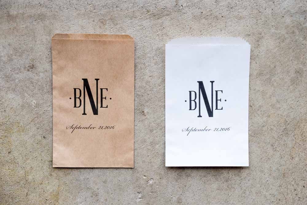 Wedding Favor Bags, Popcorn Donut Coffee Favor, Candy Buffet, Party Favors, Rehearsal Dinner Favors