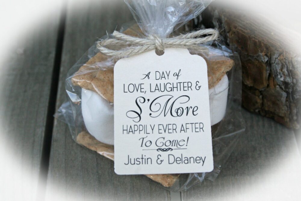 S'more Wedding Favor Kits | S'more Happily Every After Smore Personalized Diy Kit - Just Add Favor