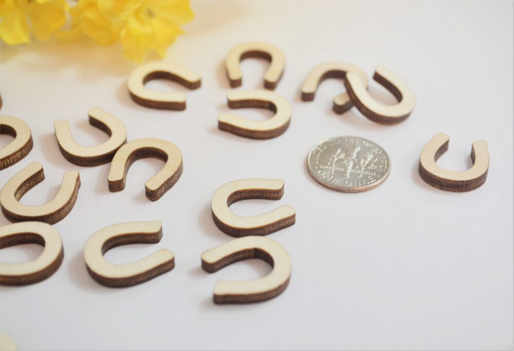 Horseshoe Table Scatter, Confetti, Rustic Wedding Decor, Country Decorations, Horseshoes