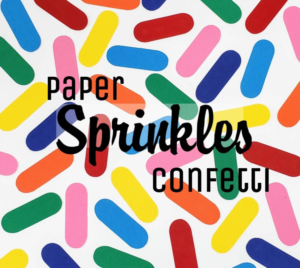 Paper Sprinkles Confetti, Donut Birthday Party, Cupcake Table Scatter, Confetti