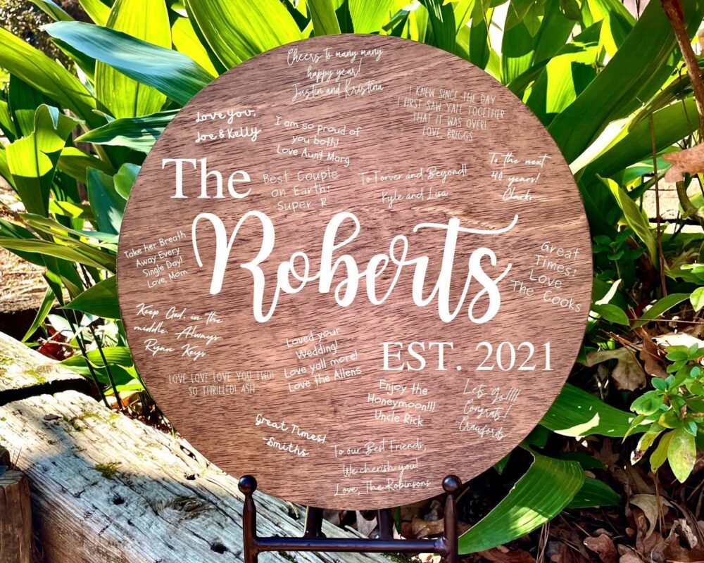 Wedding Wood Sign, Guest Book, Alternative Rustic Guestbook Book Sign Wooden