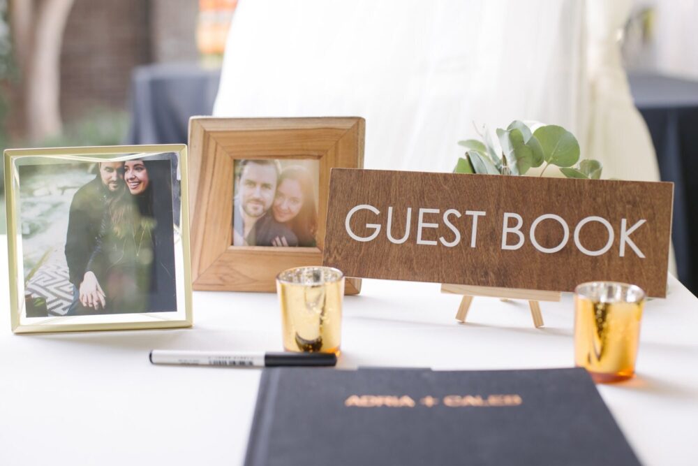Guestbook Sign, Guest Book Wedding Sign, Modern Wood Guestbook, Please Sign Our Wooden Signs - Wood -Nc