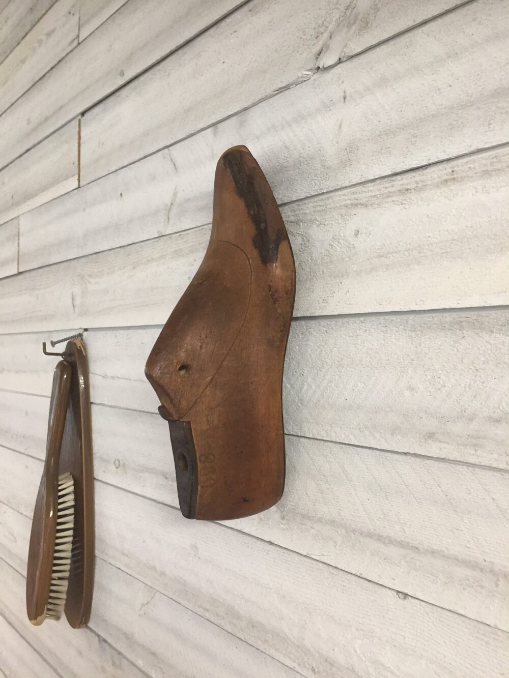 French Vintage Shoe Stretcher -Wood Store Display - Country Commercial Decor Home Shoe Accessories Tools Chatefres