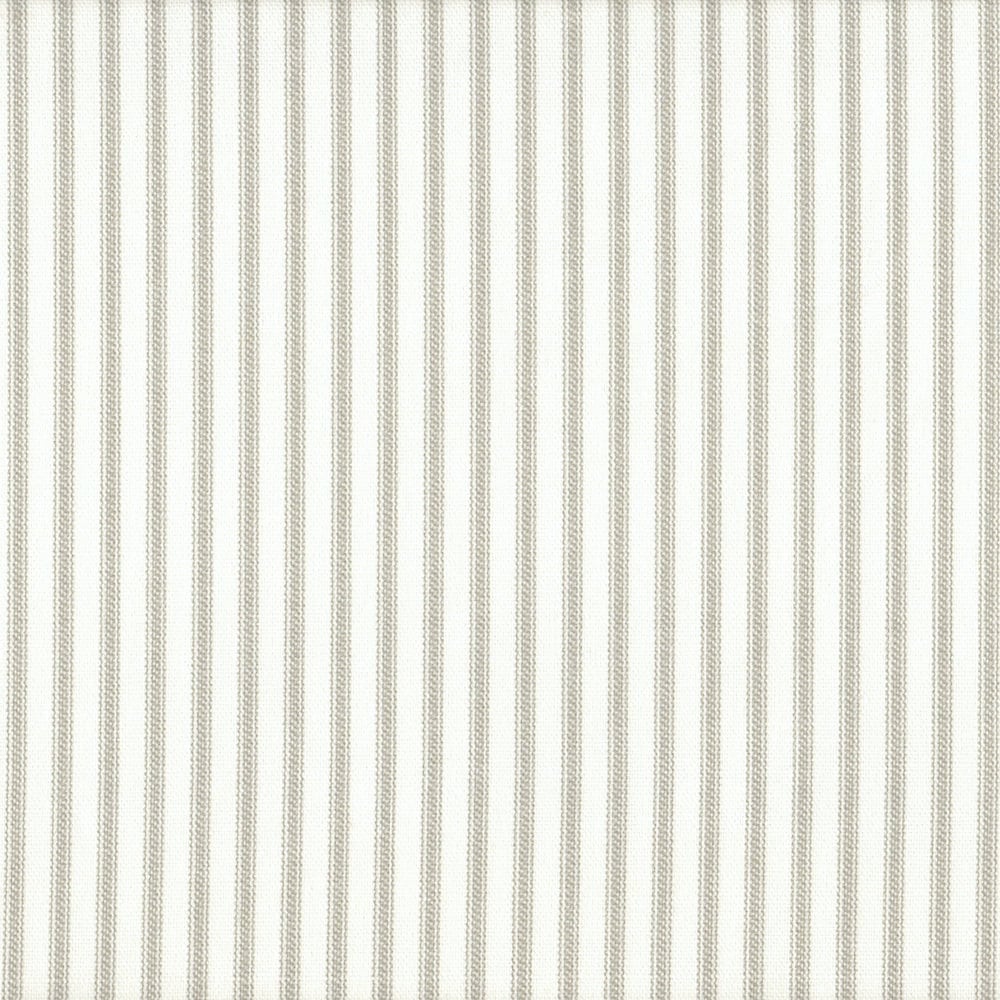 Decorative Pillow Pebble Taupe Ticking Stripe