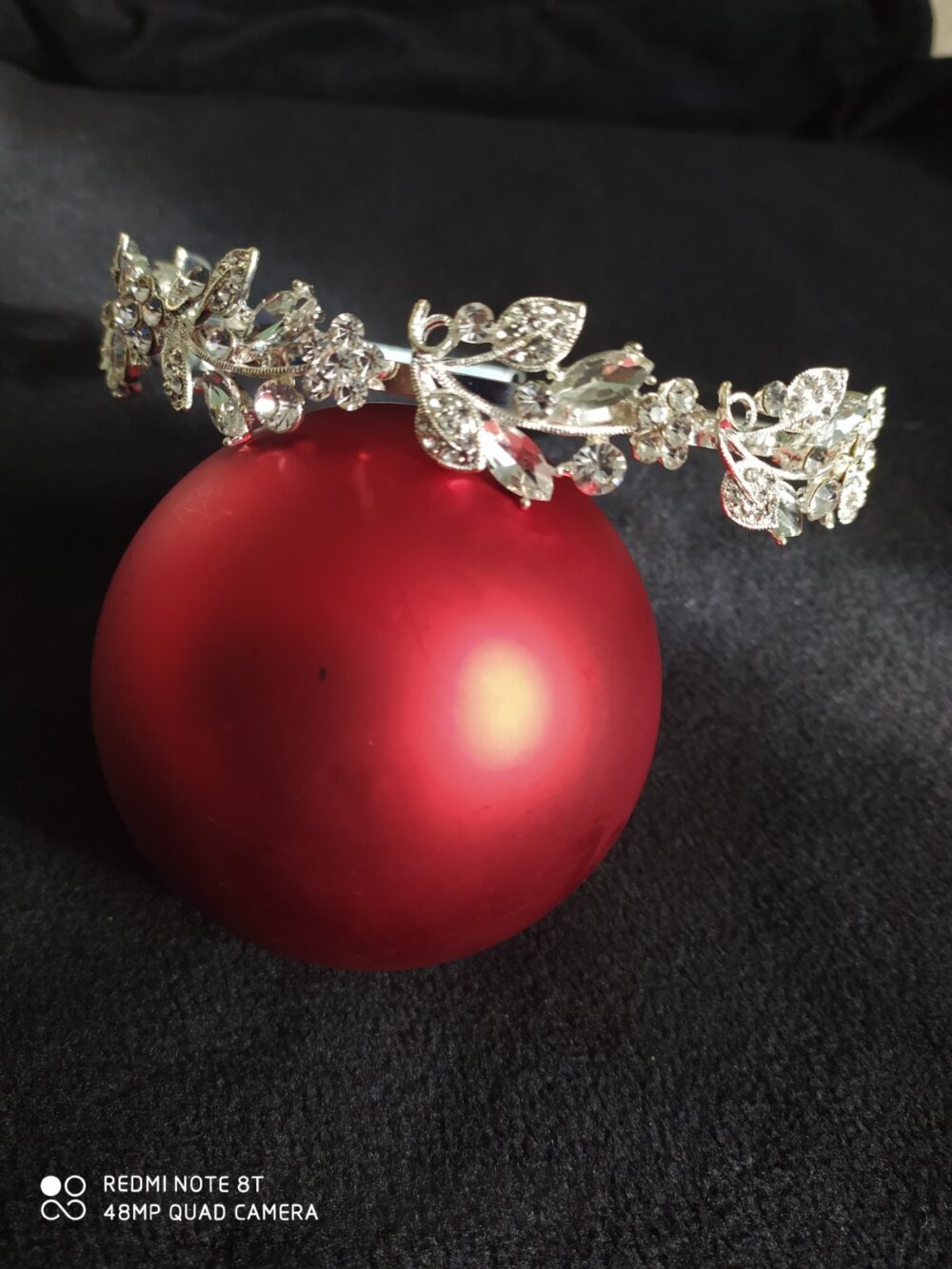 Wedding Crown, Flower Tiara, Floral Tiara, Bridal Crown, Leaf Tiara, Snow Headband, Wedding Hair Accessories, Elegant Diadem, Crowns & Tiaras