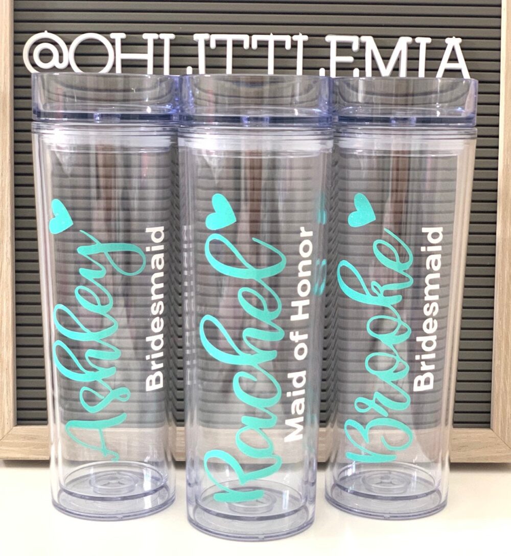 Bridesmaid Gift | Personalized Tumbler Girls Trip Tumbler With Straw Bacheorette Birthday Cup Wedding Favor
