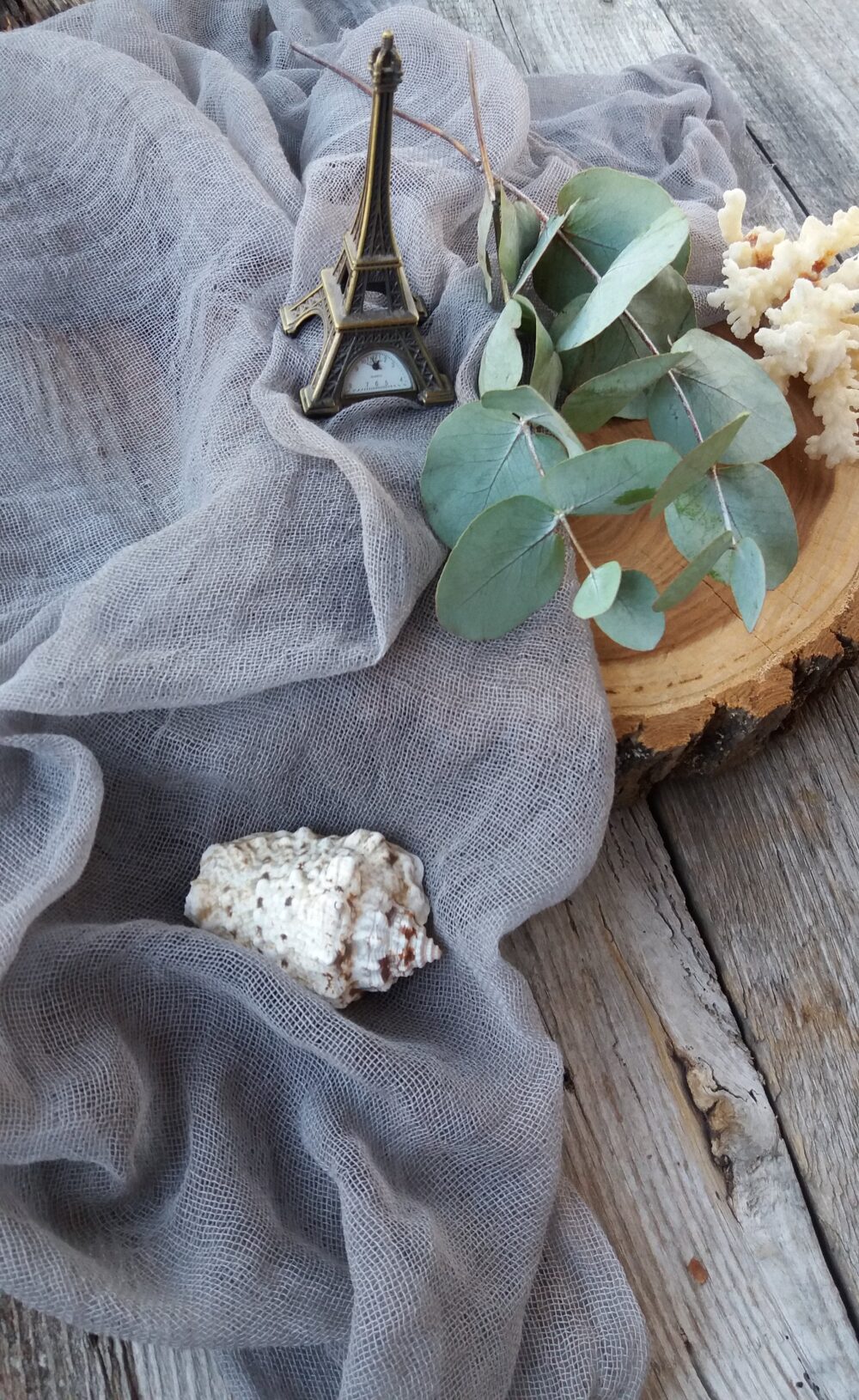 Boho Gauze Table Runner For Wedding Decor, Stone Cheesecloth Custom Tablecloth Centerpiece, Chair Decoration Aisle Decor