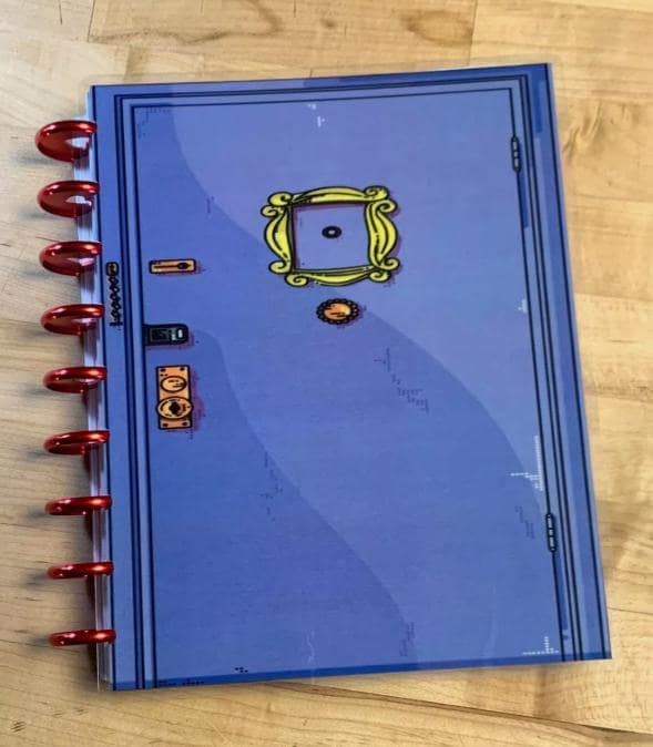 Front & Back Cover Set Friends Purple Door Inspired 4 Use W Classic/Minihappy Planner/Tul/Erin Condren | Lp/A5Coil/A5Ring/A5 Filofax~