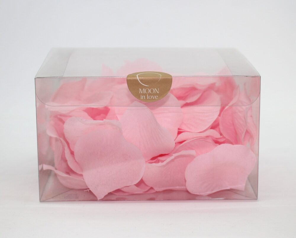 Pink Rose Petals, Silk Artificial 140 Pcs, Beautiful Box, Wedding Accessories, Flower Girl Artificial