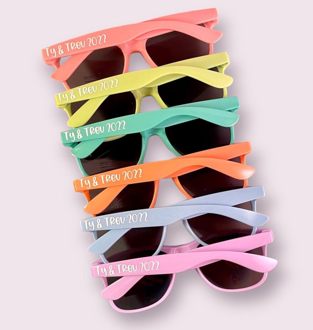 Bachelorette Party Favor | Bridesmaid Proposal Box| Sunglasses Favors |Wedding Custom