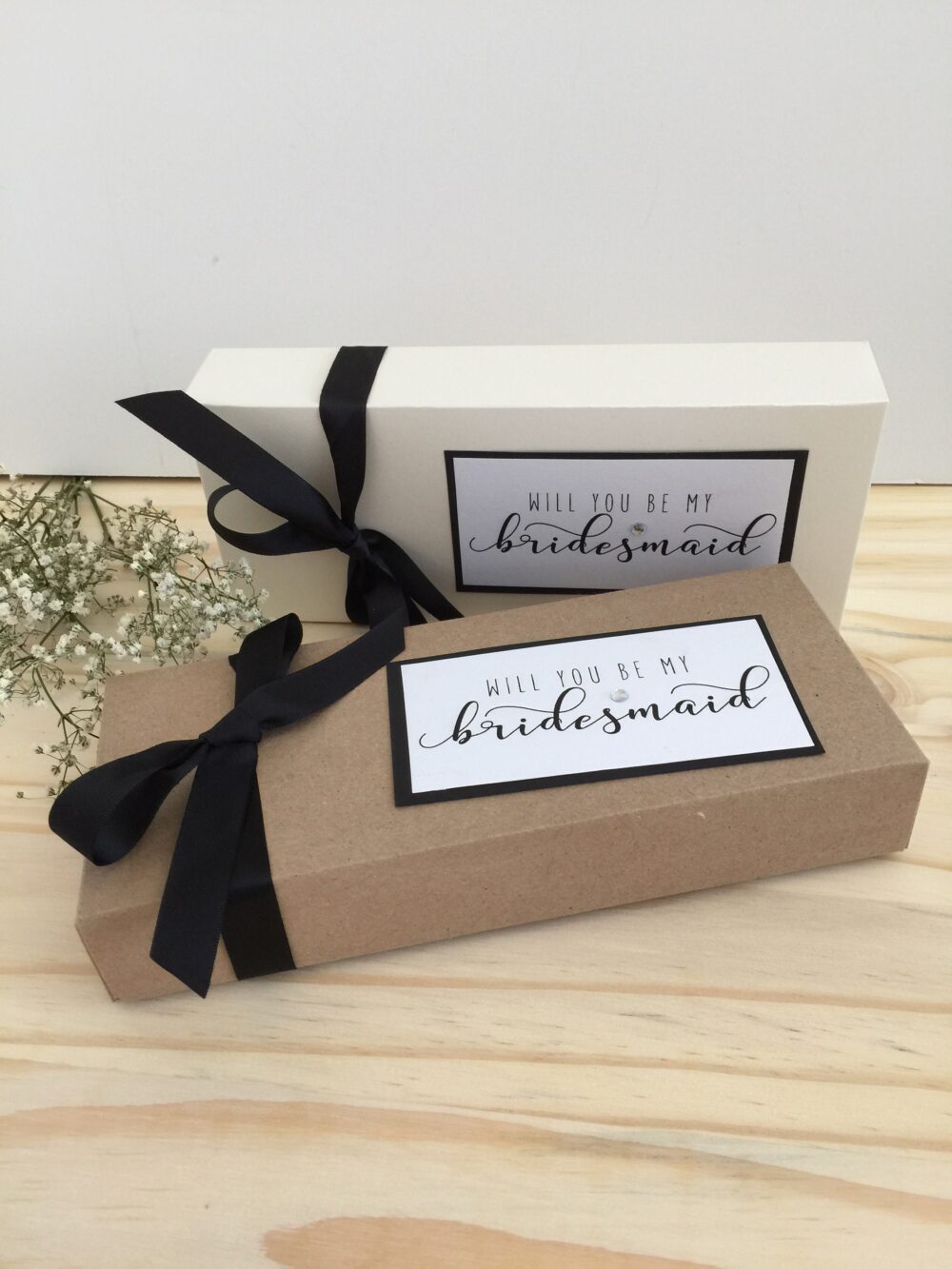 Bridesmaid Proposal Box Personalized Bridal Party Gift