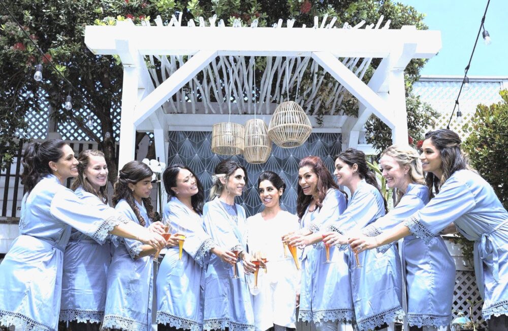 Bridesmaid Robes, Gifts, Satin Bridesmaids Robe, Customized Lace Bridal Proposal, Party Robes