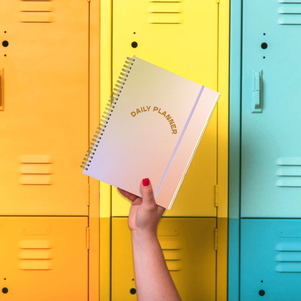 Weekdays Planner, Days Of The Week Weekly Monthly Blank Goal Daily Task Cute Planner