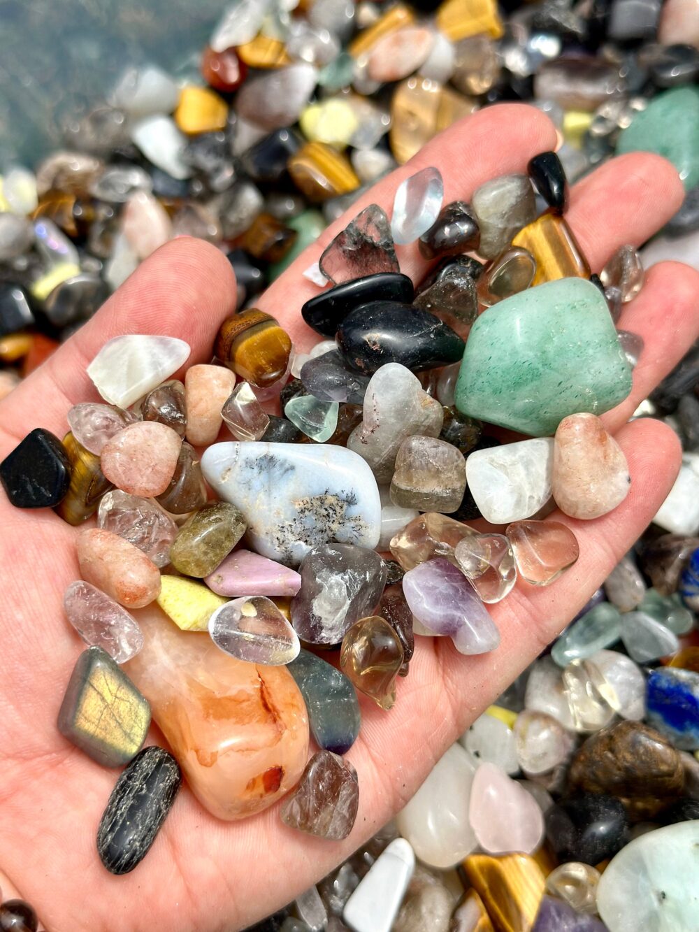 Crystal Confetti Scoop - Mystery Crystals Random Bag Of Free Shipping