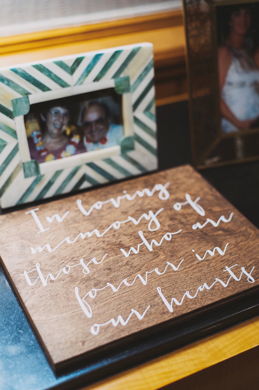 In Loving Memory Sign, Loving Memory Wedding Sign, in Memory, Wood Signs, Sign -Nc