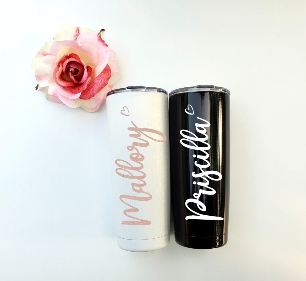 Personalized Coffee Mugs, Cup, Travel Mug, Stainless Steel Bridesmaid Gift
