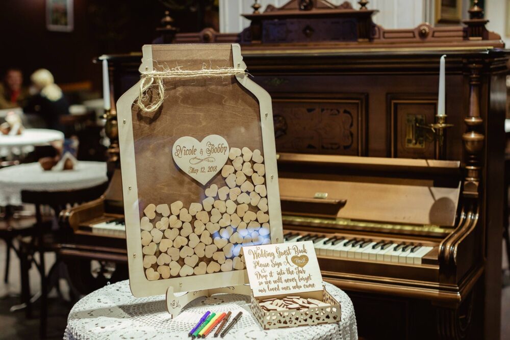 Mason Jar, Wedding Guest Book, Book Alternative,, Jar Wedding, Guestbook, Gift