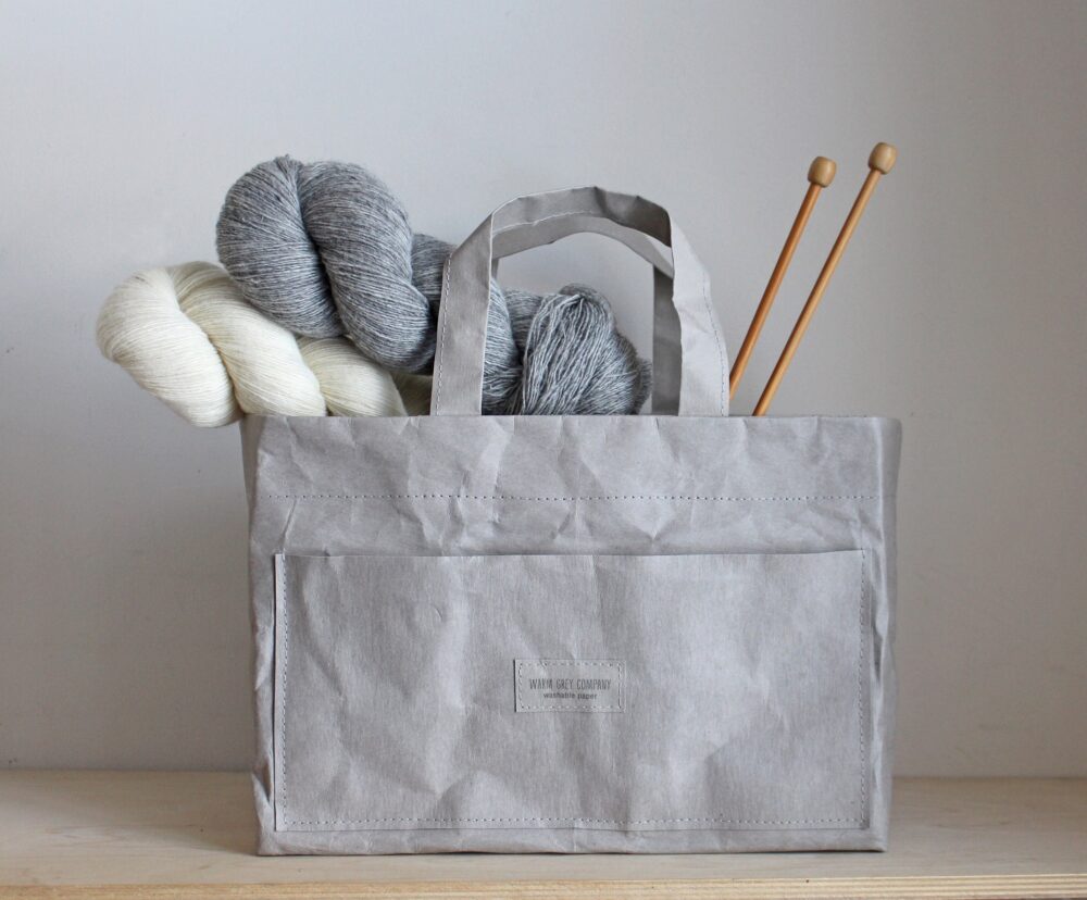 Knitting Bag, Knitting Project Basket, Travel Yarn Creative Gift For Mum., Mother's Day