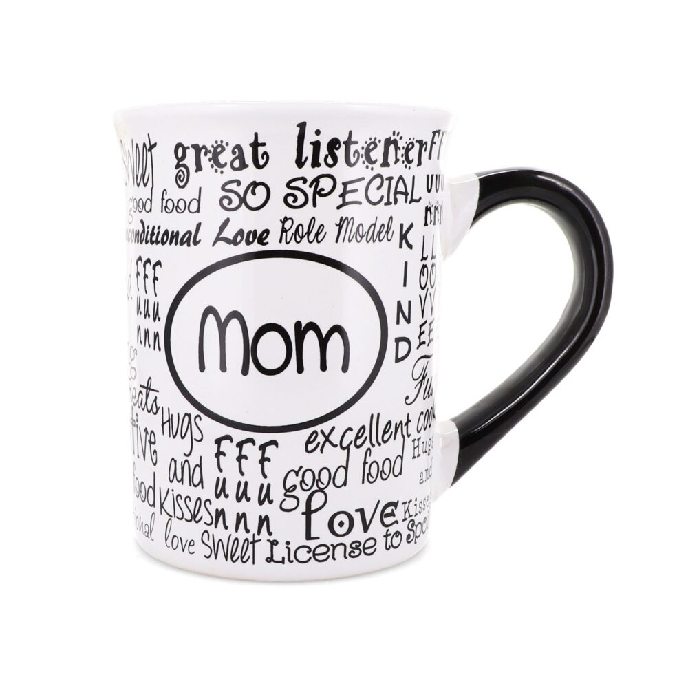 I Love Mom Coffee Mug Large Ceramic Mother's Day Gift