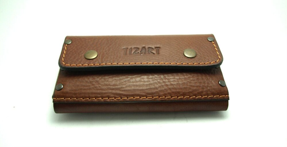 New Brown Cowhide Wallet For All Phone Models Genuine Leather Cell Phone Case With Pocket Card Id Belt Loop Gift Ideas Personalized