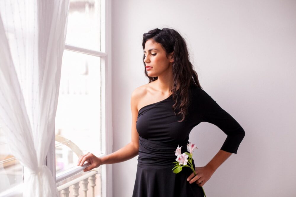 Multi Way Wrap Dress With Sleeves, New Year Eve Black Convertible Dress, Long Sleeved Infinity Elegant