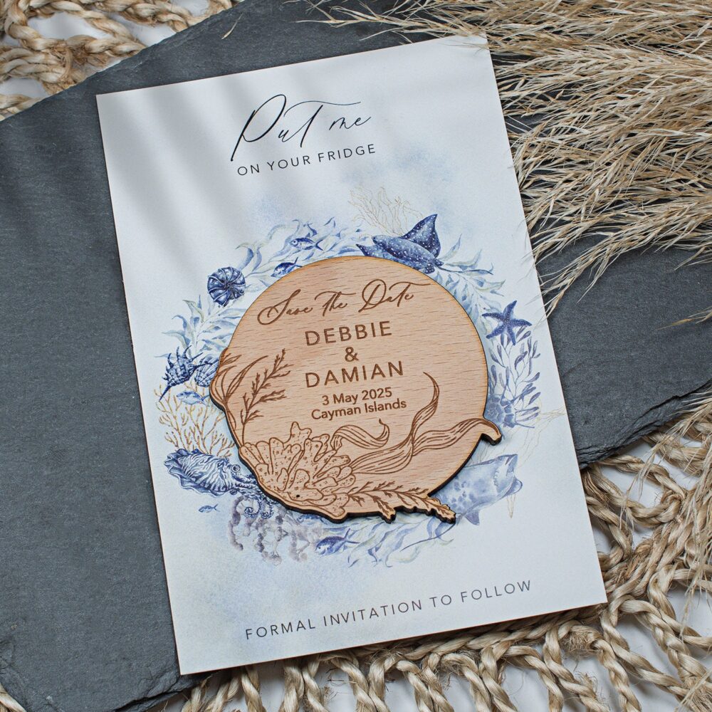 Miami Beach Save The Date Magnet, Wedding Favor Magnet, Magnet Favor, Miami Save Date, Beach