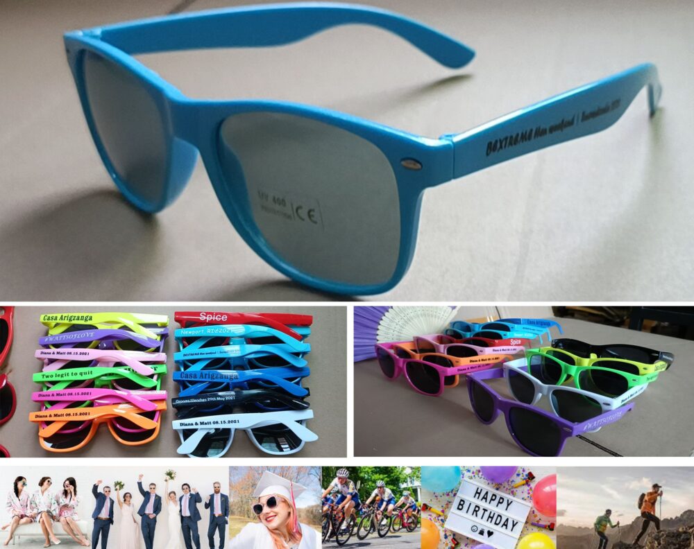 Wedding Favors For Guests in Bulk Custom Sunglasses Personalized Gift Guest Bachelorette Party Bride Bridesmaid Groom