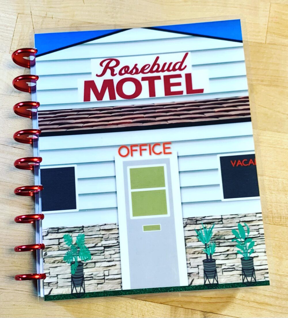 Front & Back Cover Schitt's Creek Inspired Rosebud Motel 4 Use W Classic/Minihappy Planner/Tul/Erin Condren | Lp/A5Coil/A5Ring/A5 Filofax~