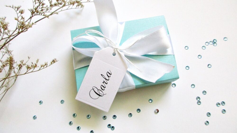 Aqua Bridesmaid Proposal Box Will You Be My Bridesmaid, Maid Of Honor? Any Color Wedding. Asking Bridesmaids