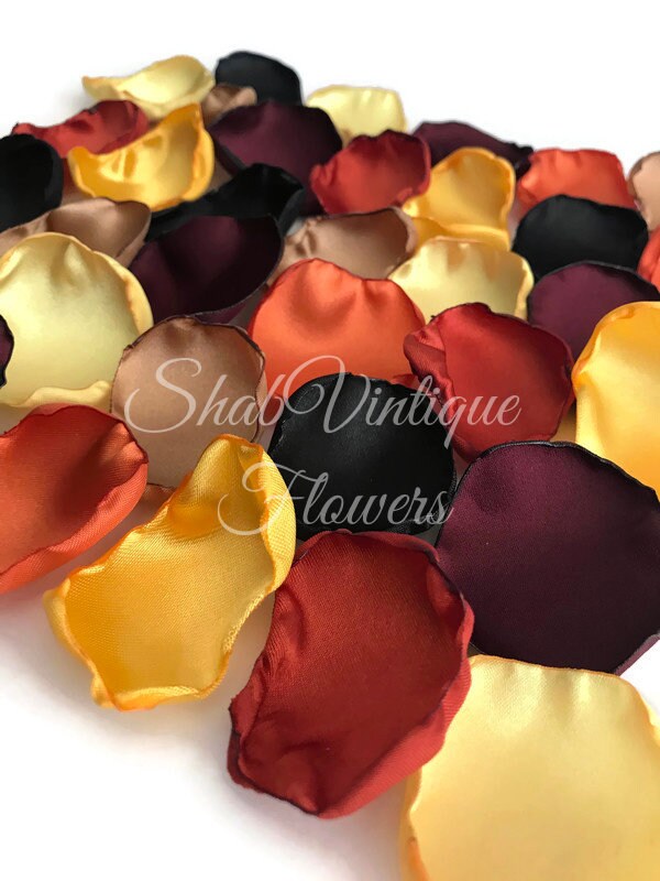 Fall Sunflower Wedding Decor - Flower Petals Rose Petals Flower Girl Baby Shower & Bridal Decor