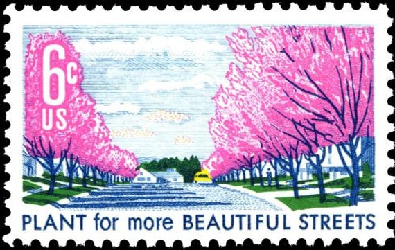 10x Beautiful Streets Pink 1969 6C Unused Wedding Postage Stamps Free Shipping Your #1 Source Best Prices On Vintage Postage Stamps