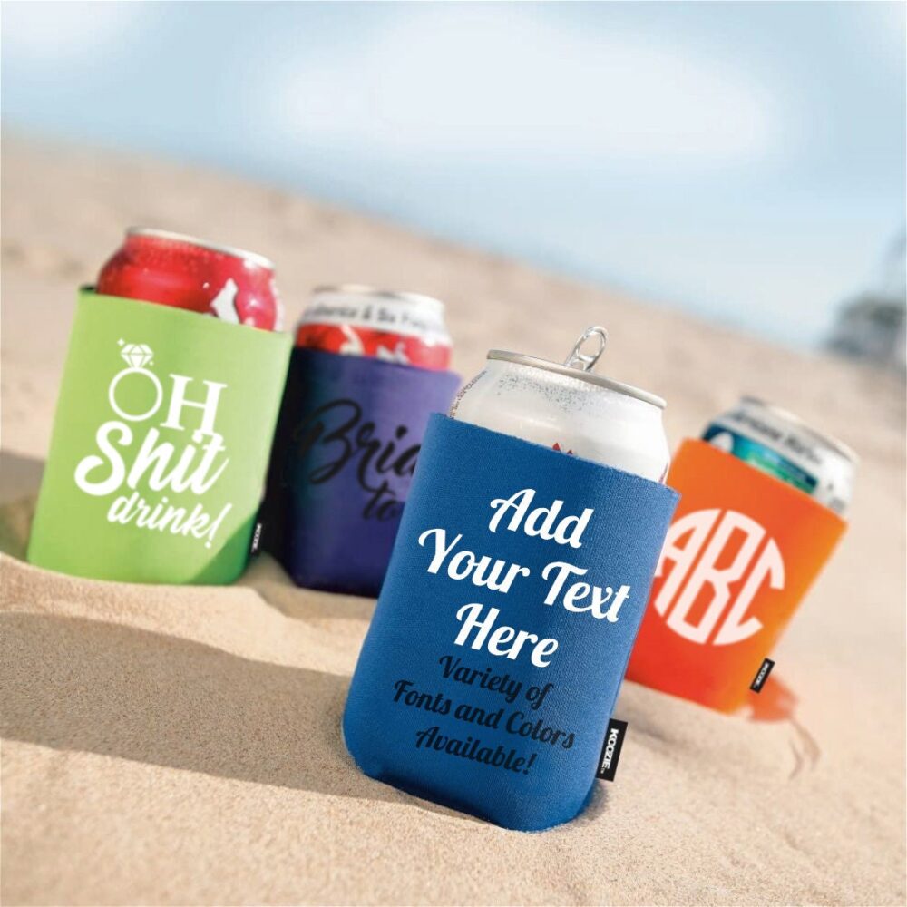 Personalized Koozie Can Holder Custom Wedding Bachelor Party Favor Unique Gift For Dad Party Favor Bachelor Gift Bachelorette Custom