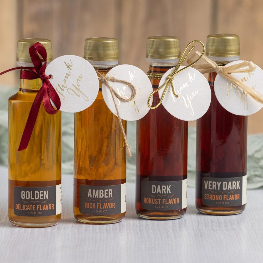 Wedding Guests Favors, Vermont Maple Syrup, Autumn Favor, Gluten Free Bulk Unique Food Favor