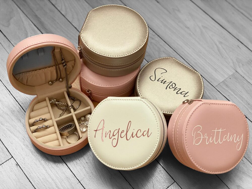 Bridesmaid Proposal Boxes Jewelry Case Travel Box Personalized Gifts Bridesmaids