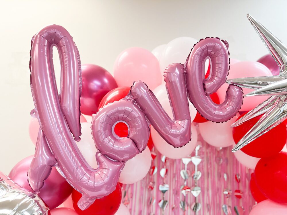 Love 40 Inch Giant Love Script Balloon 4 Colors | Engagement Party Decoration Balloons