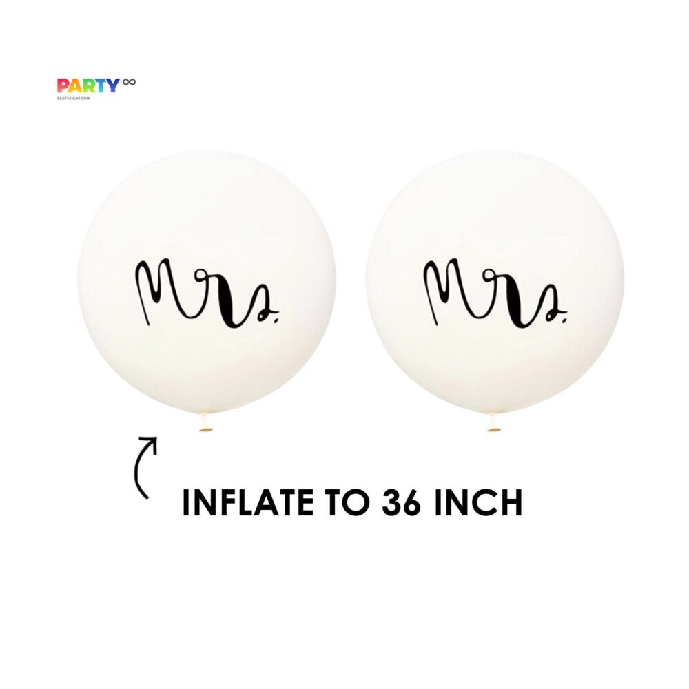 Mrs Wedding Prop Balloon | Lesbian/Gay Engagement Party Decoration Lgbtq Marriage Decorations