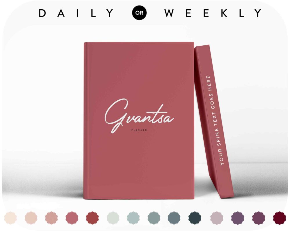 2026 Academic Planner Customizable Daily, Weekly, Monthly Views